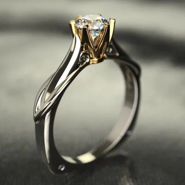 Descubra o Anel Aliança Zirconia Duocolor, um Anel Feminino de Luxo ideal para Casamento e Proposta. Este Anel Brilhante, feito de Cobre Durável, é Versátil e Confortável, perfeito para qualquer ocasião. Seu design exclusivo e tendência de moda fazem deste Anel uma escolha elegante e hipoalergênica. Frete Grátis hoje!