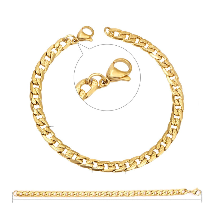 Descubra a Pulseira Masculina em Aço Inoxidável com Mix de Ouro e Prata. Estilo Punk e Hiphop para os amantes da moda. Com Fecho LOBSTER e Design Avançado, essa Pulseira de 22cm se destaca no mundo dos acessórios. Elegância e Durabilidade em um só produto. Ideal para quem busca versatilidade e luxo.