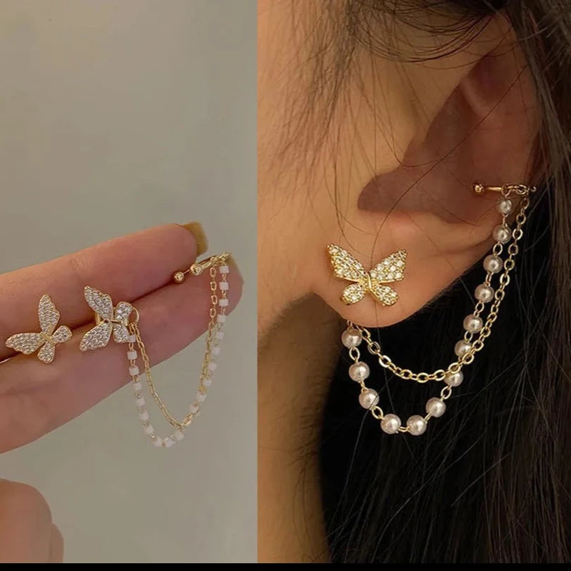 Explore os Brincos de Borboleta Tassel! Um acessório elegante, feito para mulheres modernas e fashion. Com design retrô e tassel encantador, são perfeitos para qualquer ocasião. Adorne-se com elegância, e sinta-se mais confiante e estilosa. Uma joia que combina a arte do vintage com a moda contemporânea