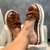 Sandália Plataforma Feminina com Laço: Glamure Ruby Summer