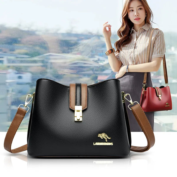 Descubra a sofisticação da Bolsa Luxo Couro, um ícone de glamour feminino. Versátil e durável, esta Bolsa Casual combina estilo Elegante com a qualidade do Couro Genuíno. Adapte-se a qualquer ocasião com esta Designer Handbag exclusiva da Bolsa Glamourosa. Invista em moda com esta Bolsa de Alta Qualidade. Frete Grátis!
