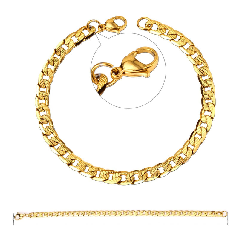 Descubra a Pulseira Masculina em Aço Inoxidável com Mix de Ouro e Prata. Estilo Punk e Hiphop para os amantes da moda. Com Fecho LOBSTER e Design Avançado, essa Pulseira de 22cm se destaca no mundo dos acessórios. Elegância e Durabilidade em um só produto. Ideal para quem busca versatilidade e luxo.