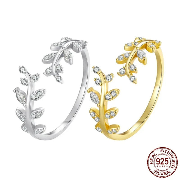 Descubra a sofisticação do Anel Folha Prata 925, uma joia ajustável com zircônia brilhante. Este anel delicado e elegante, feito para mulheres que buscam estilo único, é perfeito para ocasiões especiais. Com design exclusivo, o Anel Folha proporciona um toque de Glamour e é uma escolha refinada. Compre com frete grátis