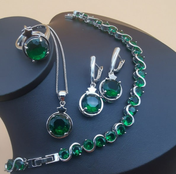 Conjunto de Joias PrismaLuz Glamure em Prata 925