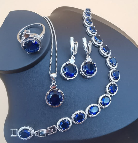 Conjunto de Joias PrismaLuz Glamure em Prata 925